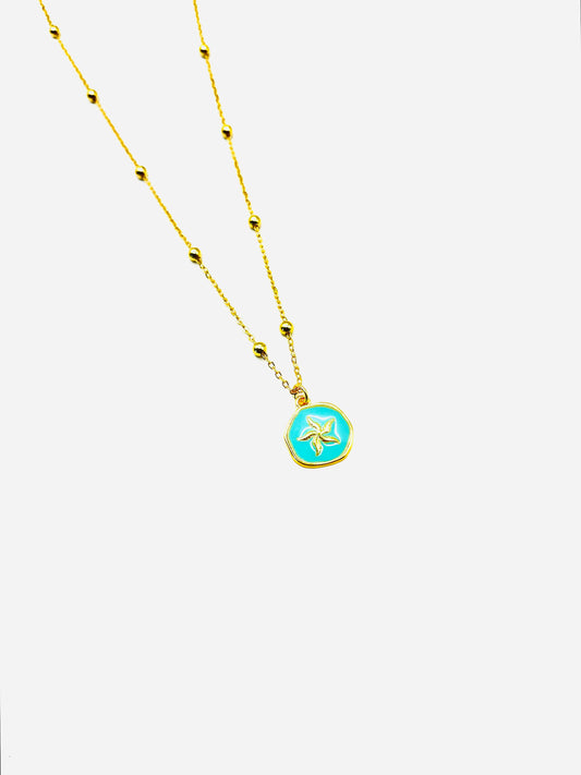 Starfish Charm Necklace