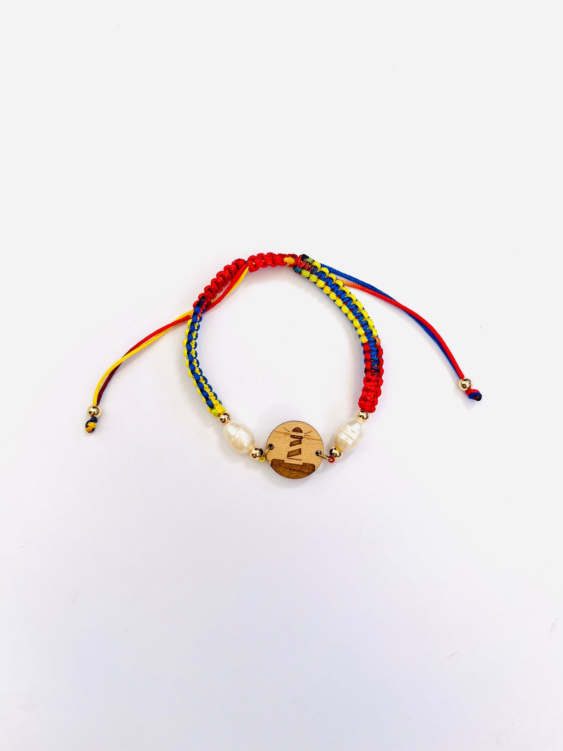 Puerto Rico, Puro Paradise, Bracelet, unisex, men’s, woman’s, sea charms, shell, adjustable, wood, pearl