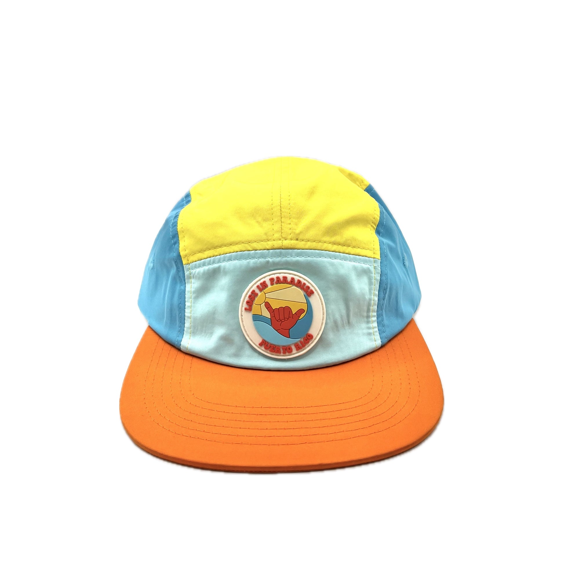 Puro Paradise, Puerto Rico, dry cap, clothing, water resistant, multicolor, hat, cap, 5-panel
