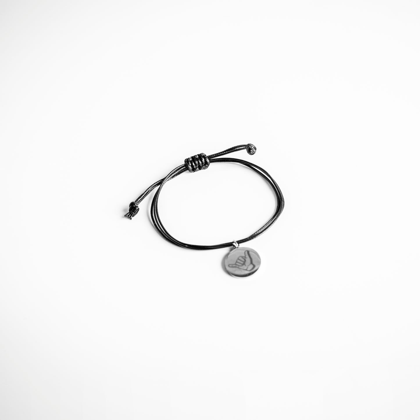 Puerto Rico, Puro Paradise, Bracelet, stainless steel charm, unisex, shaka hand