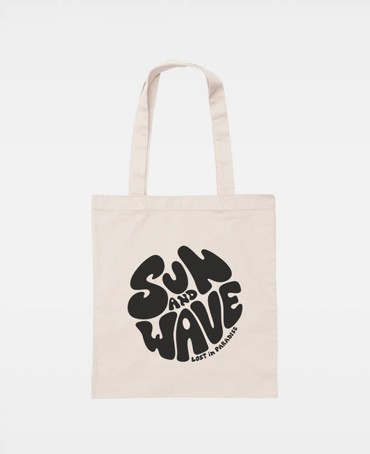 Puerto Rico, Puro Paradise, tote bags, bags, bag, totes, tote, Sun and Wave, canvas bag, flor de maga, sun, wave