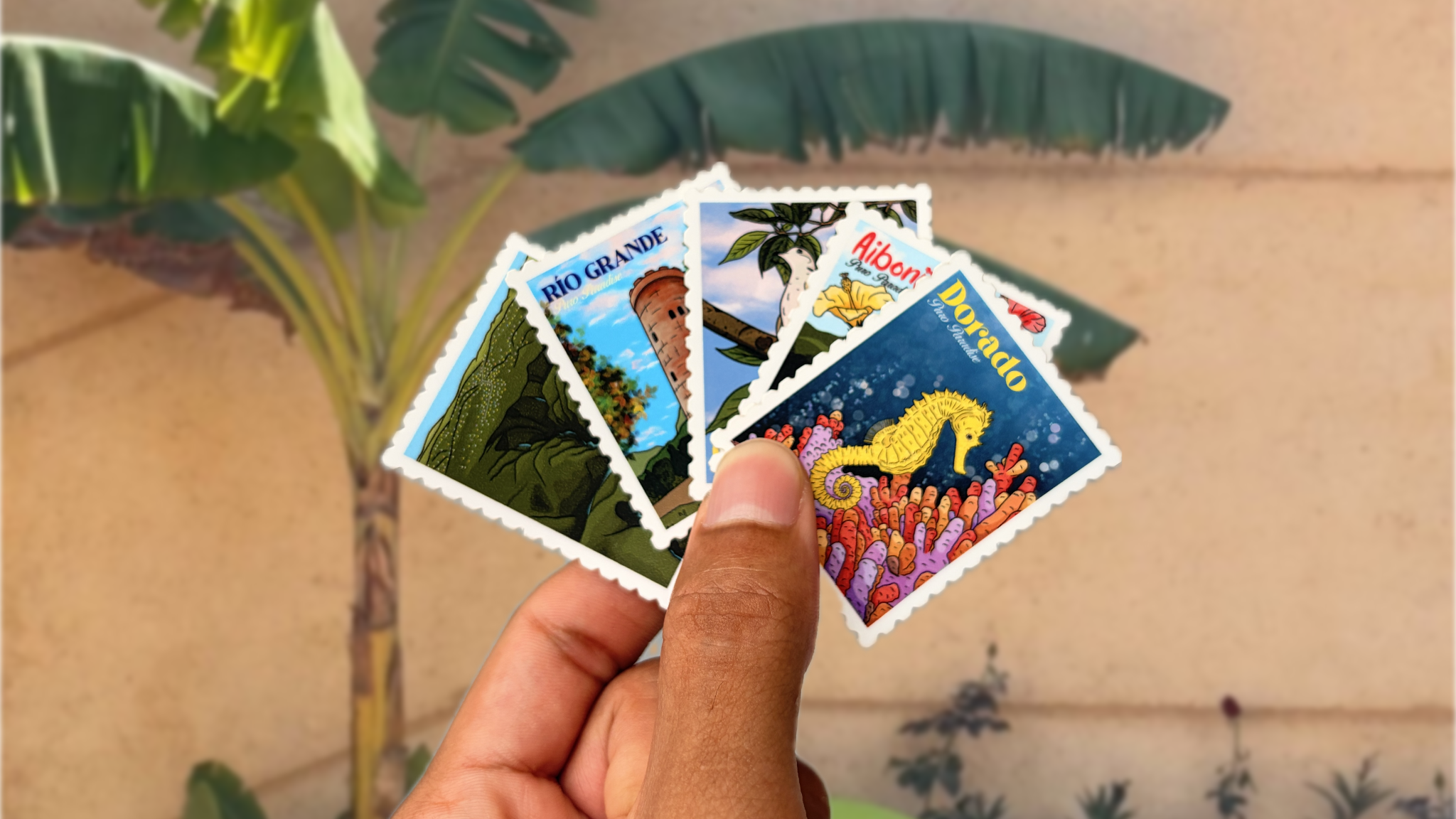 Five New Puerto Rico Stamps Join the Fuímonos Collection! 🇵🇷✉️