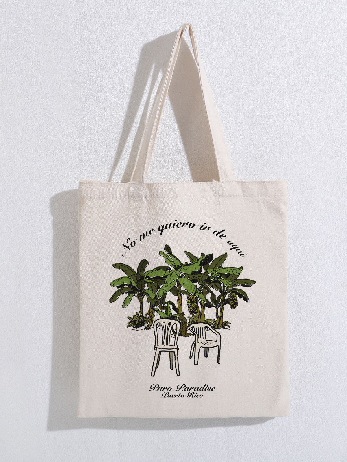 No Me Quiero Ir De Aquí Tote Bag