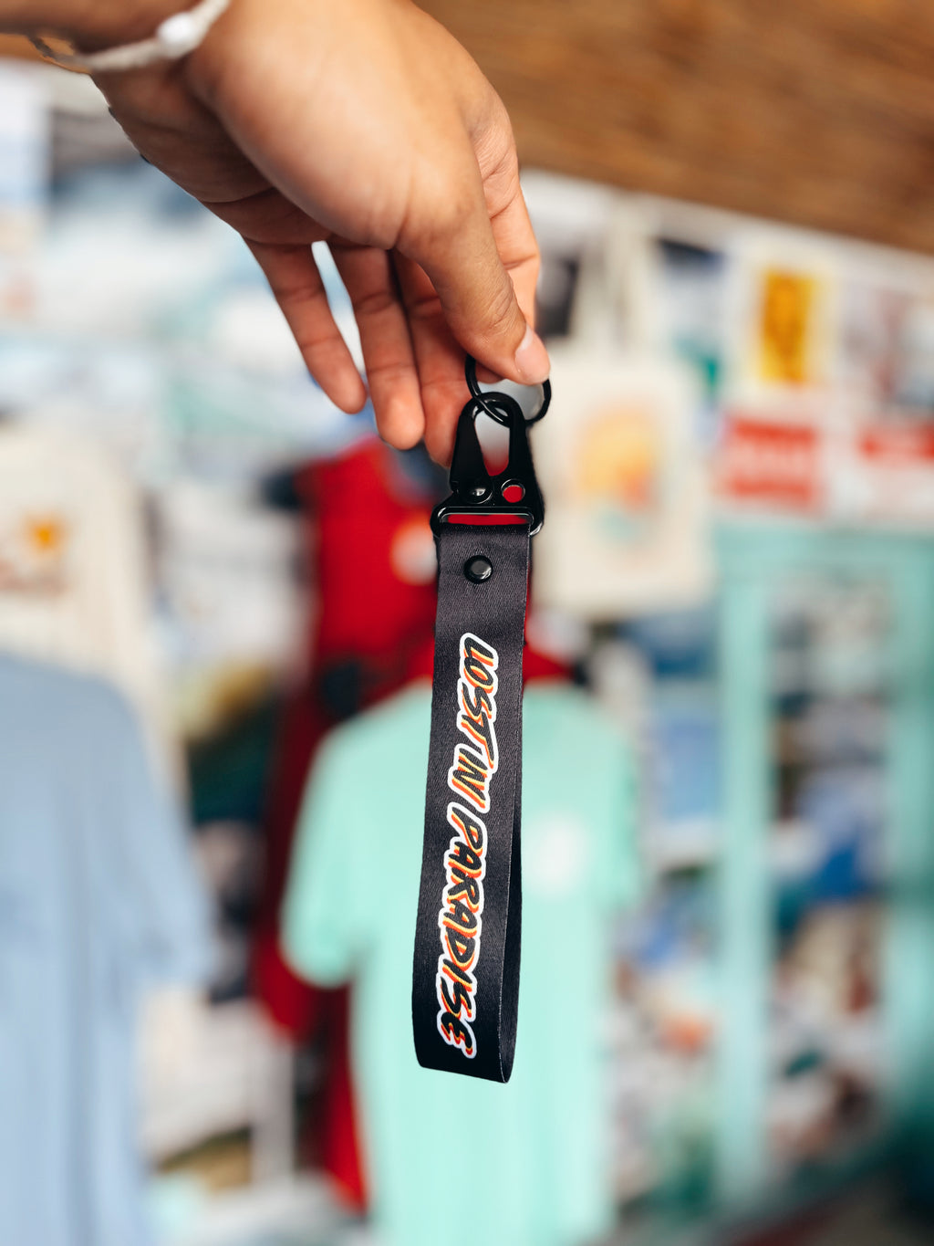 Classic, keychain, puro paradise, lost in paradise, Puerto Rico, unisex