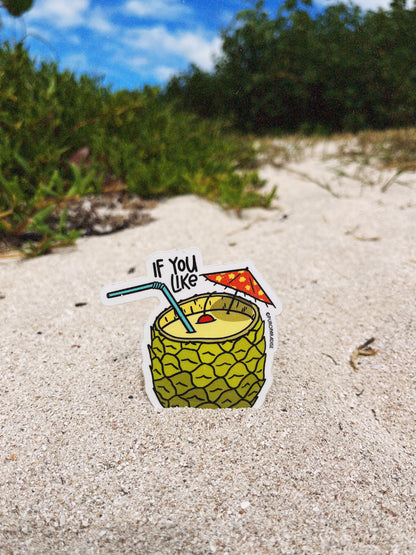 Piña Colada Sticker