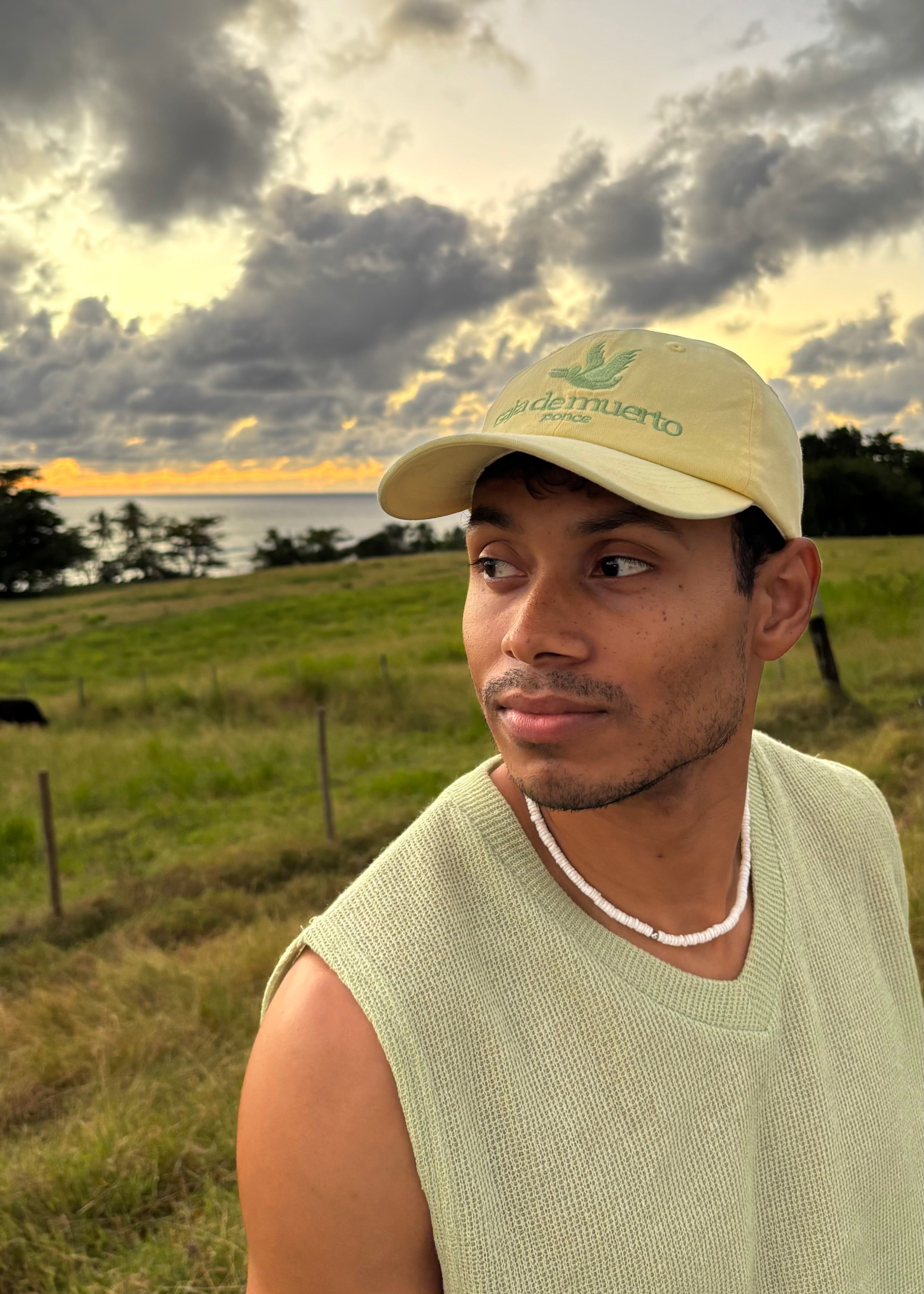 Caja de Muerto Yellow Dad Hat