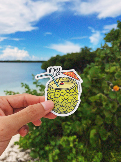 Piña Colada Sticker