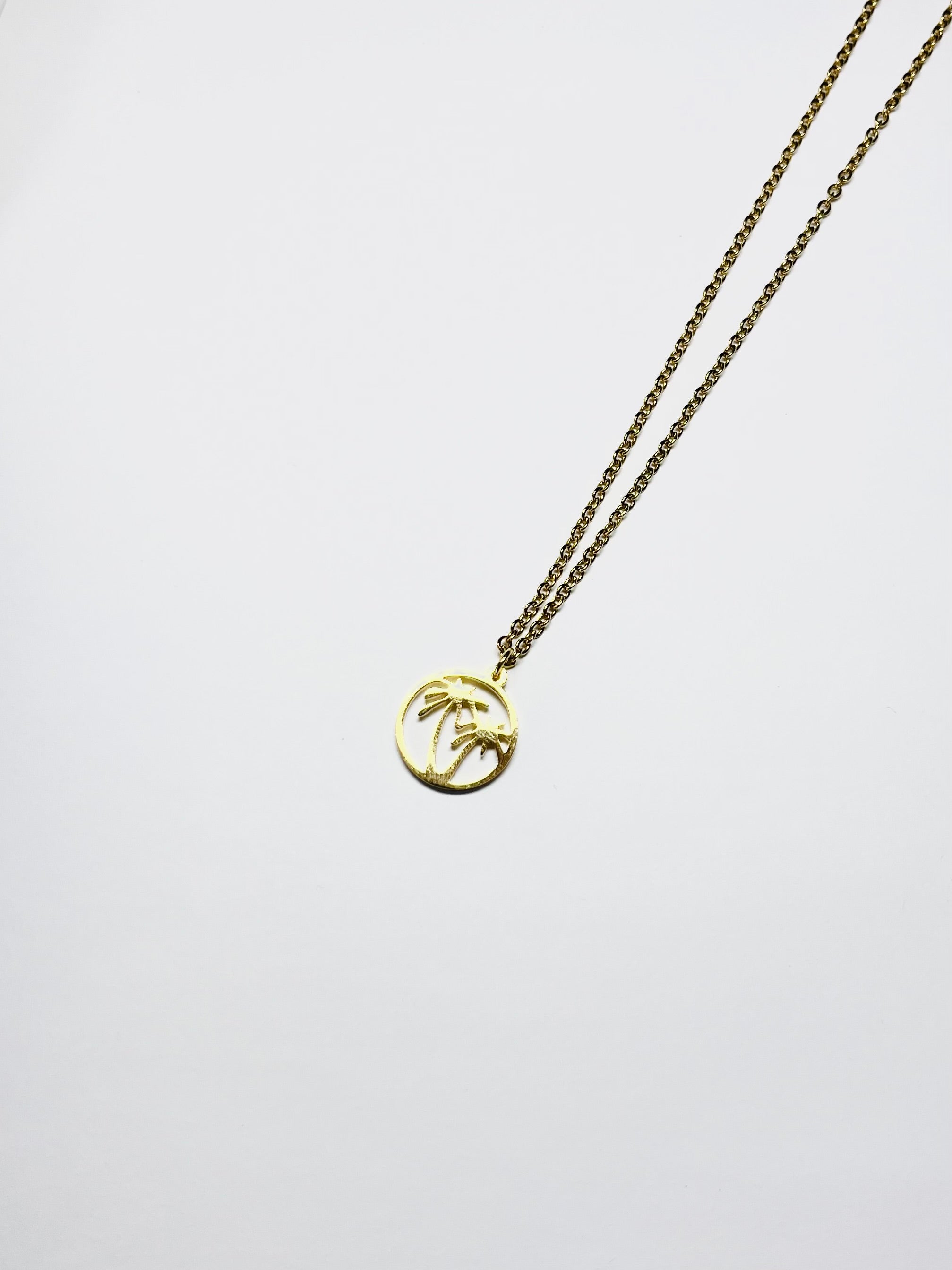 Two Palms Necklace