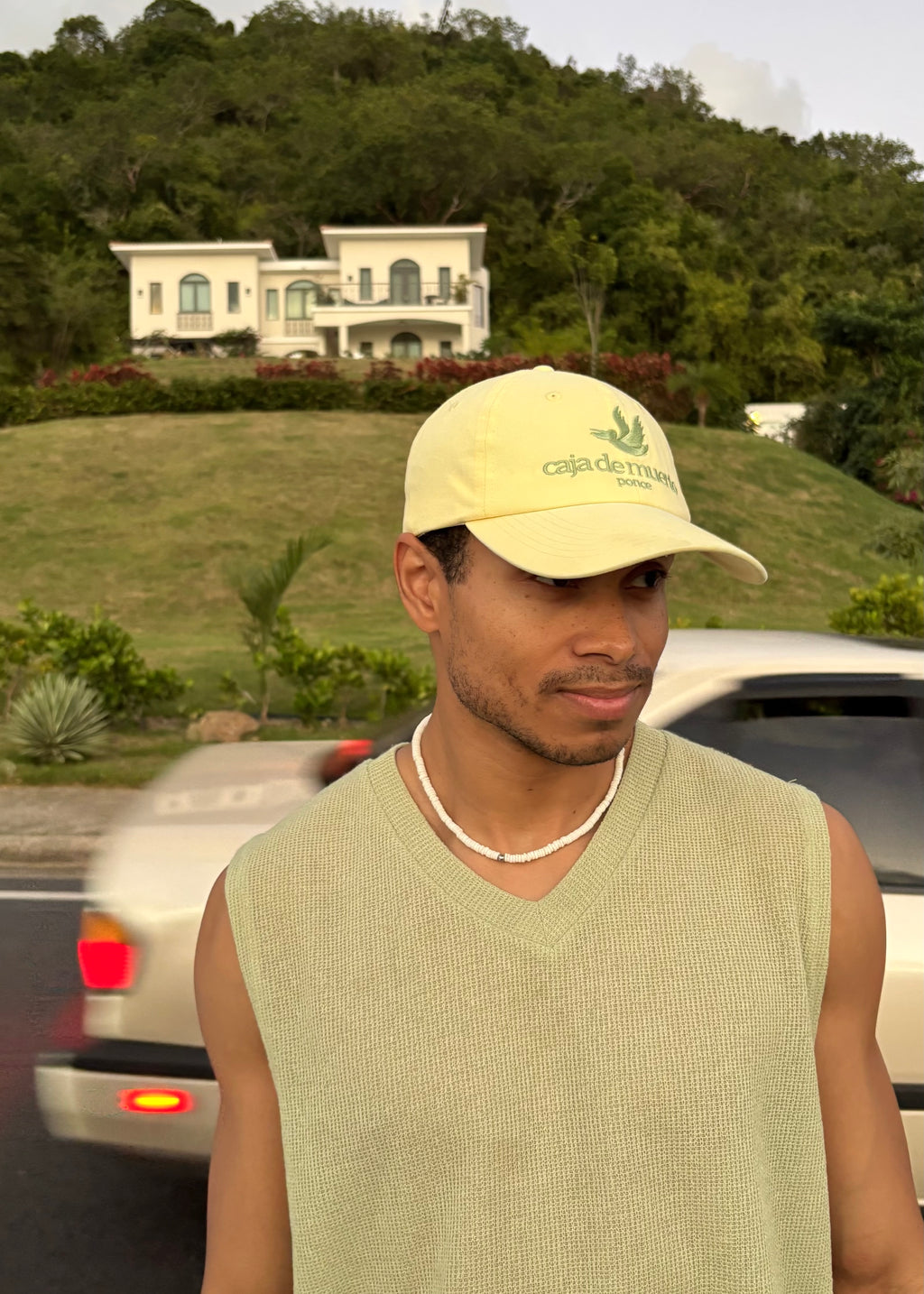 Caja de Muerto Yellow Dad Hat