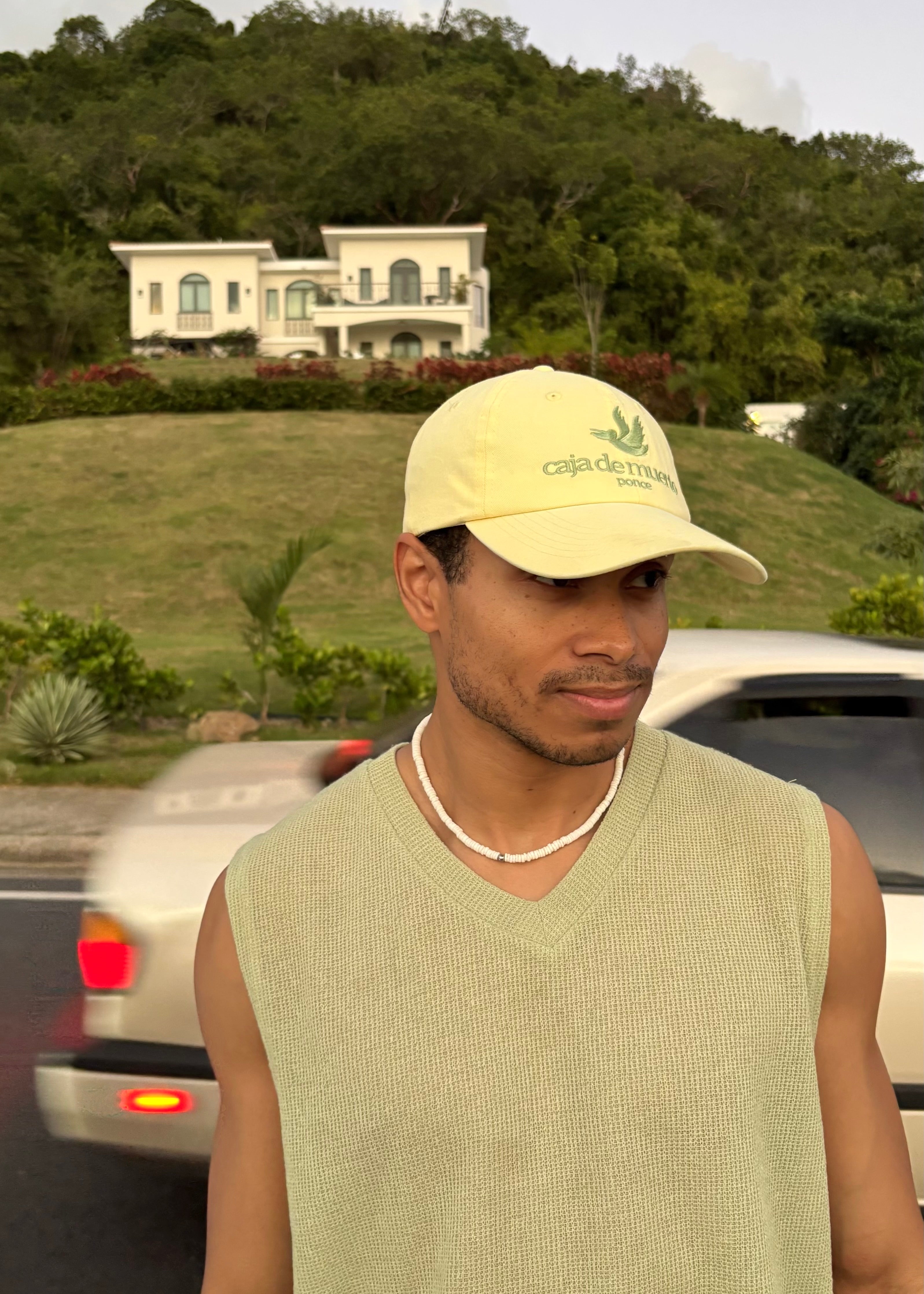 Caja de Muerto Yellow Dad Hat