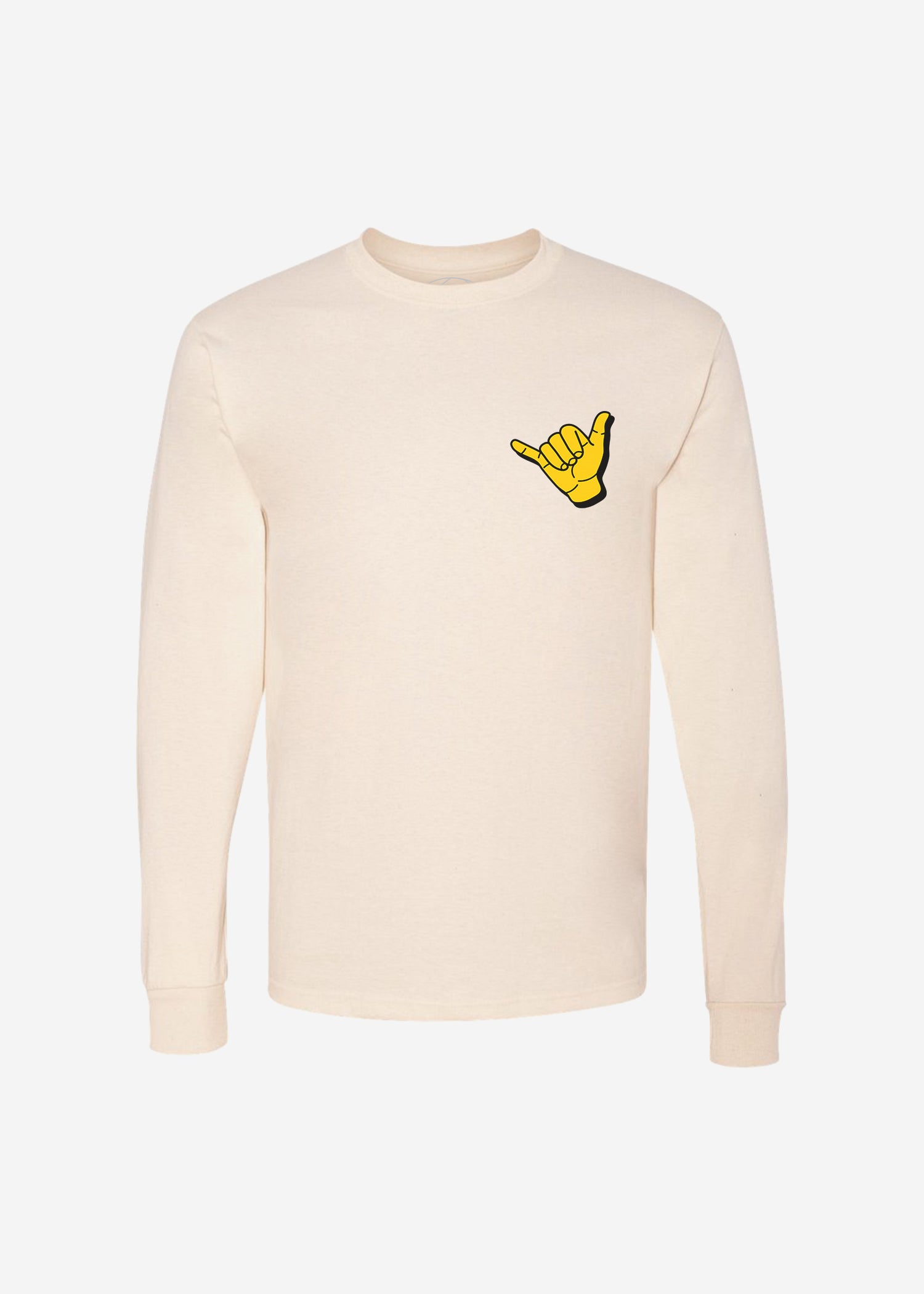 Classic Long Sleeve Tee, Lost in Paradise, Puro Paradise, Puerto Rico, camiseta, t-shirt, clothing, unisex, shaka hand