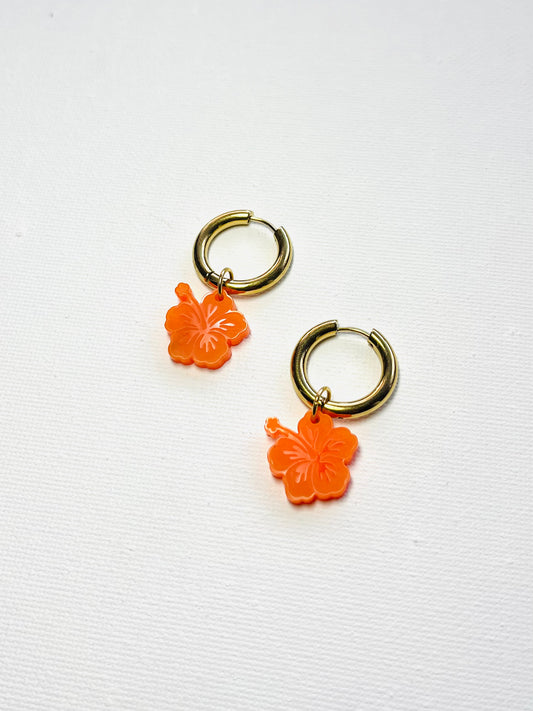 Amapola Hoop Earrings