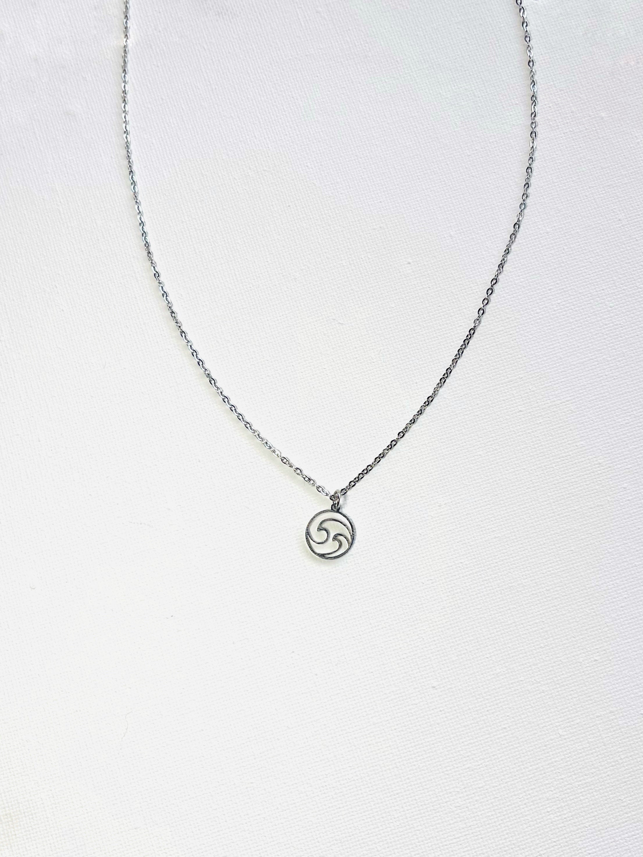 Two Wave Necklace