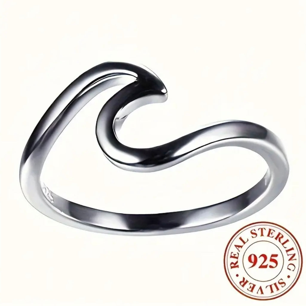 One Wave Ring