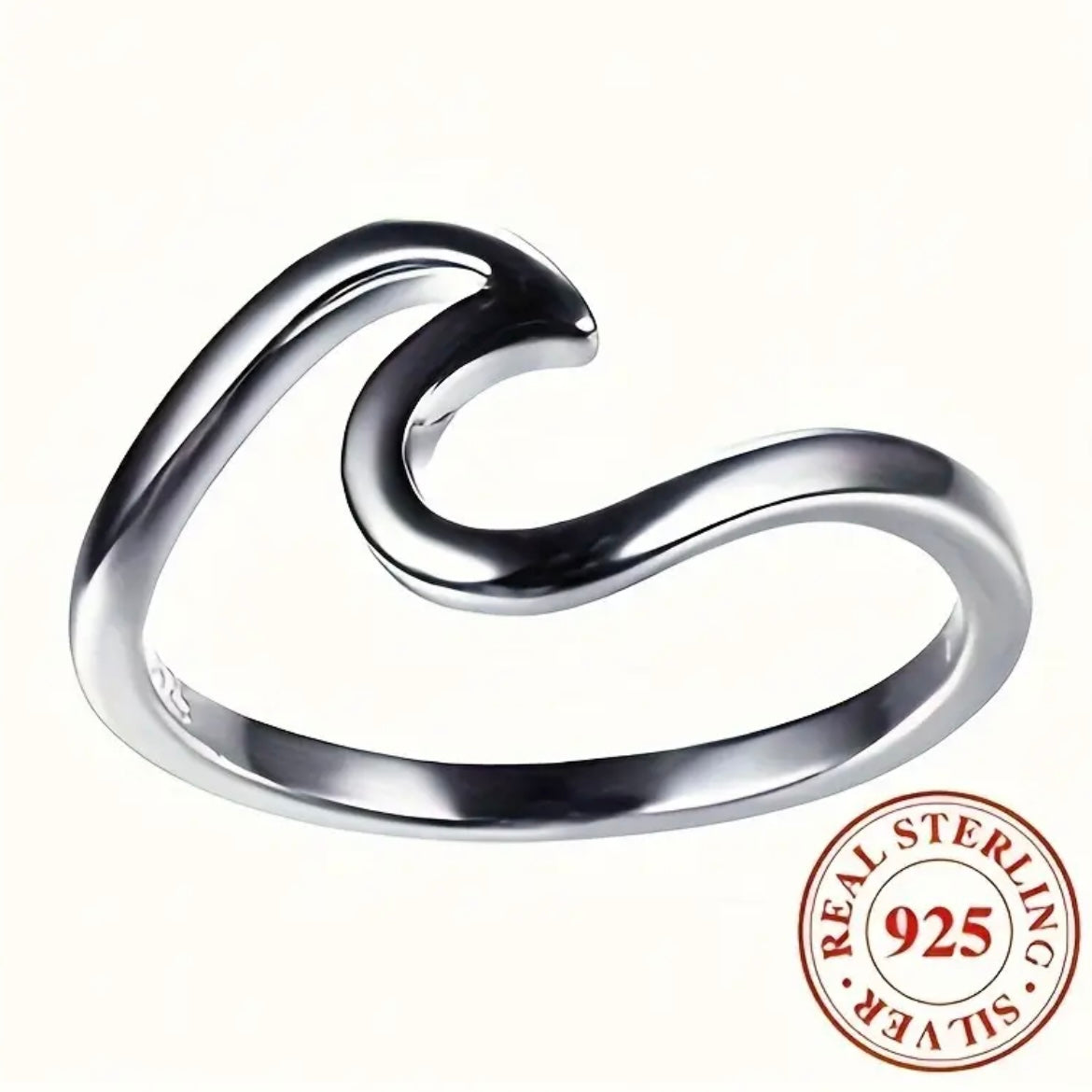 One Wave Ring