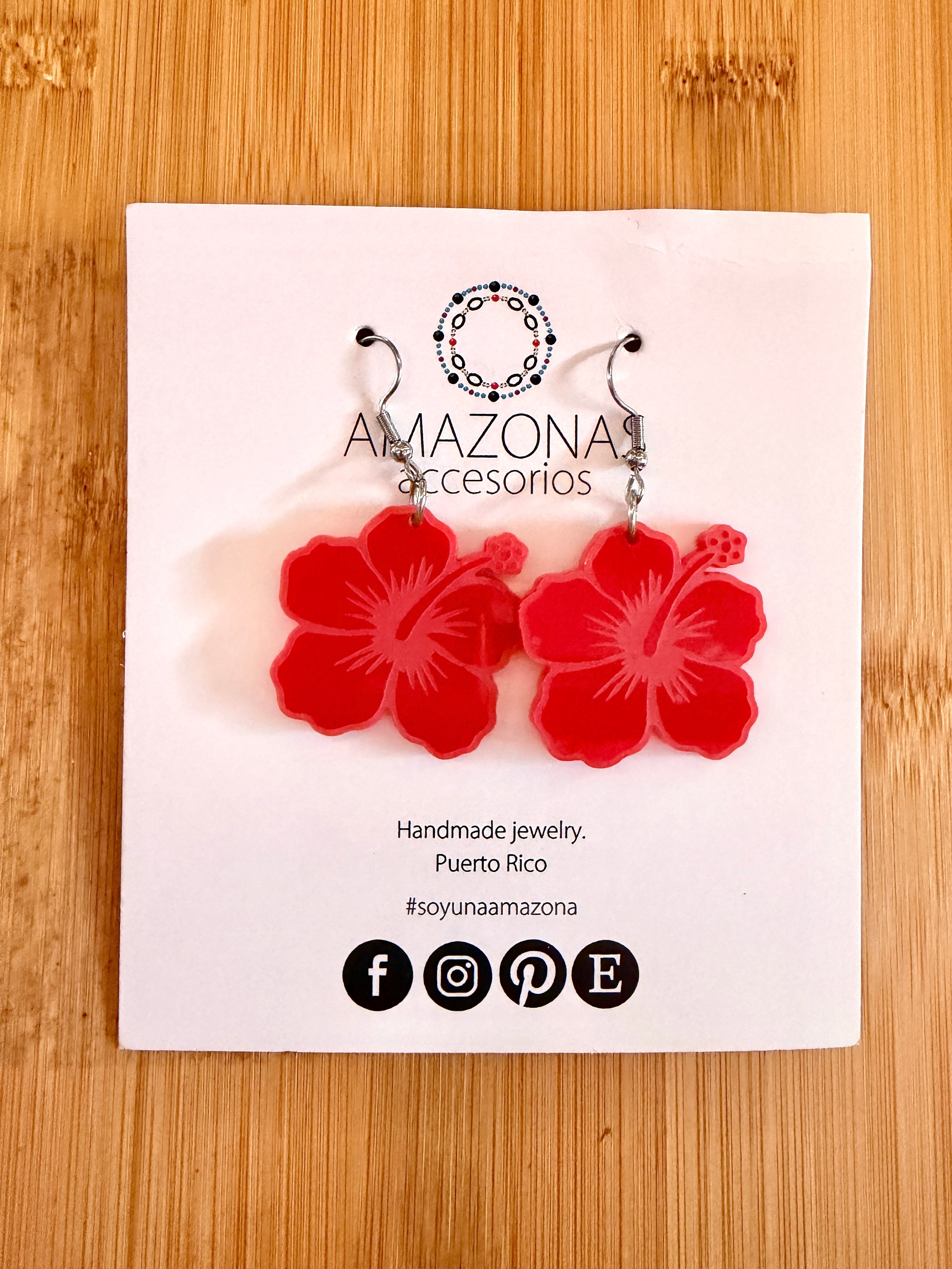 Amapola Acrylic Earrings