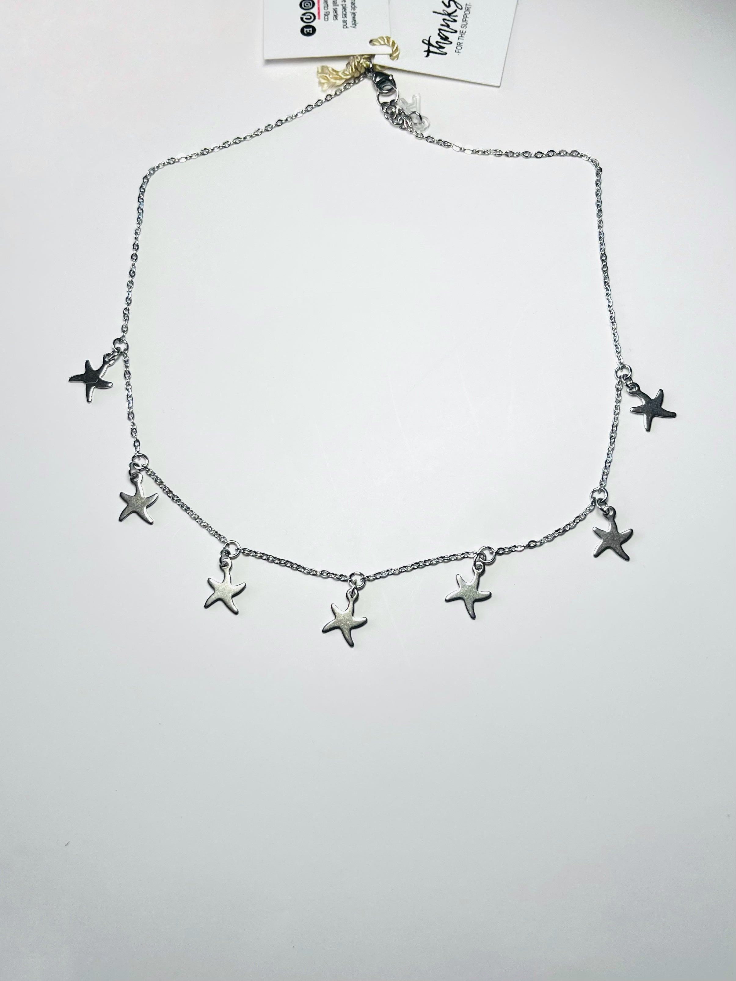 Starfish Charm Necklace