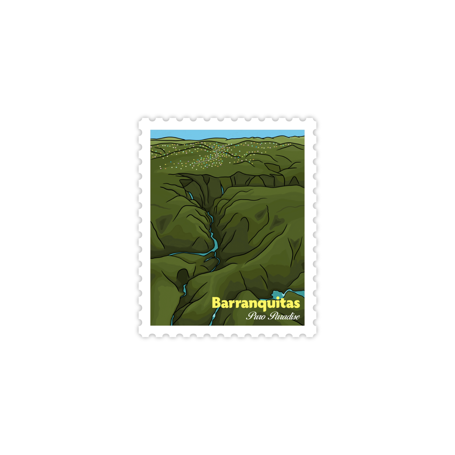 Barranquitas Stamp