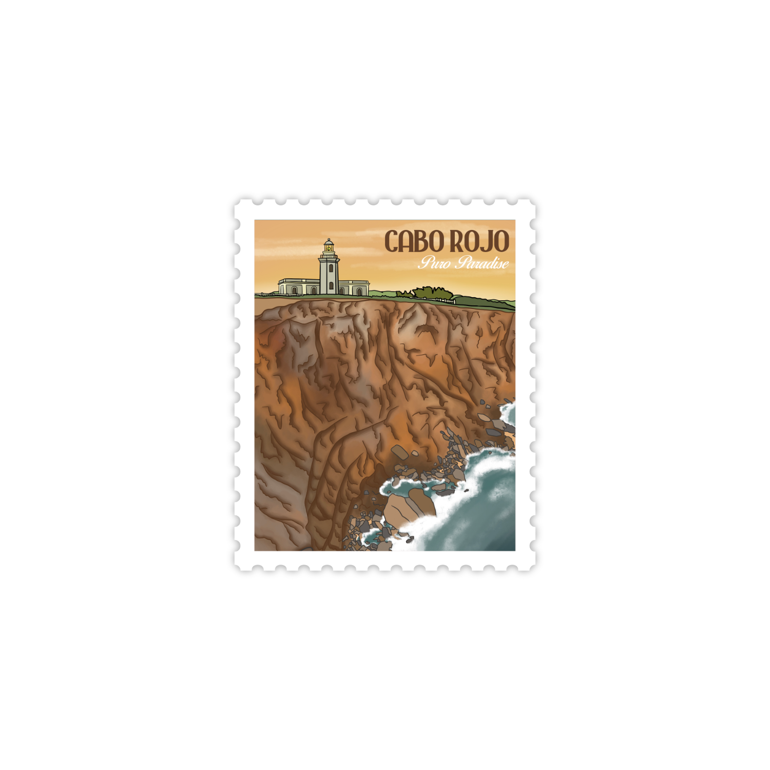 Cabo Rojo Stamp