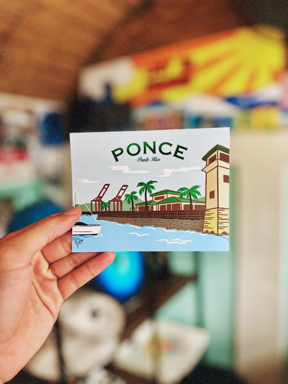 La Guancha Ponce Postcard