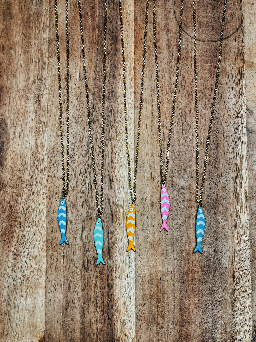 Fish Hooks Necklace