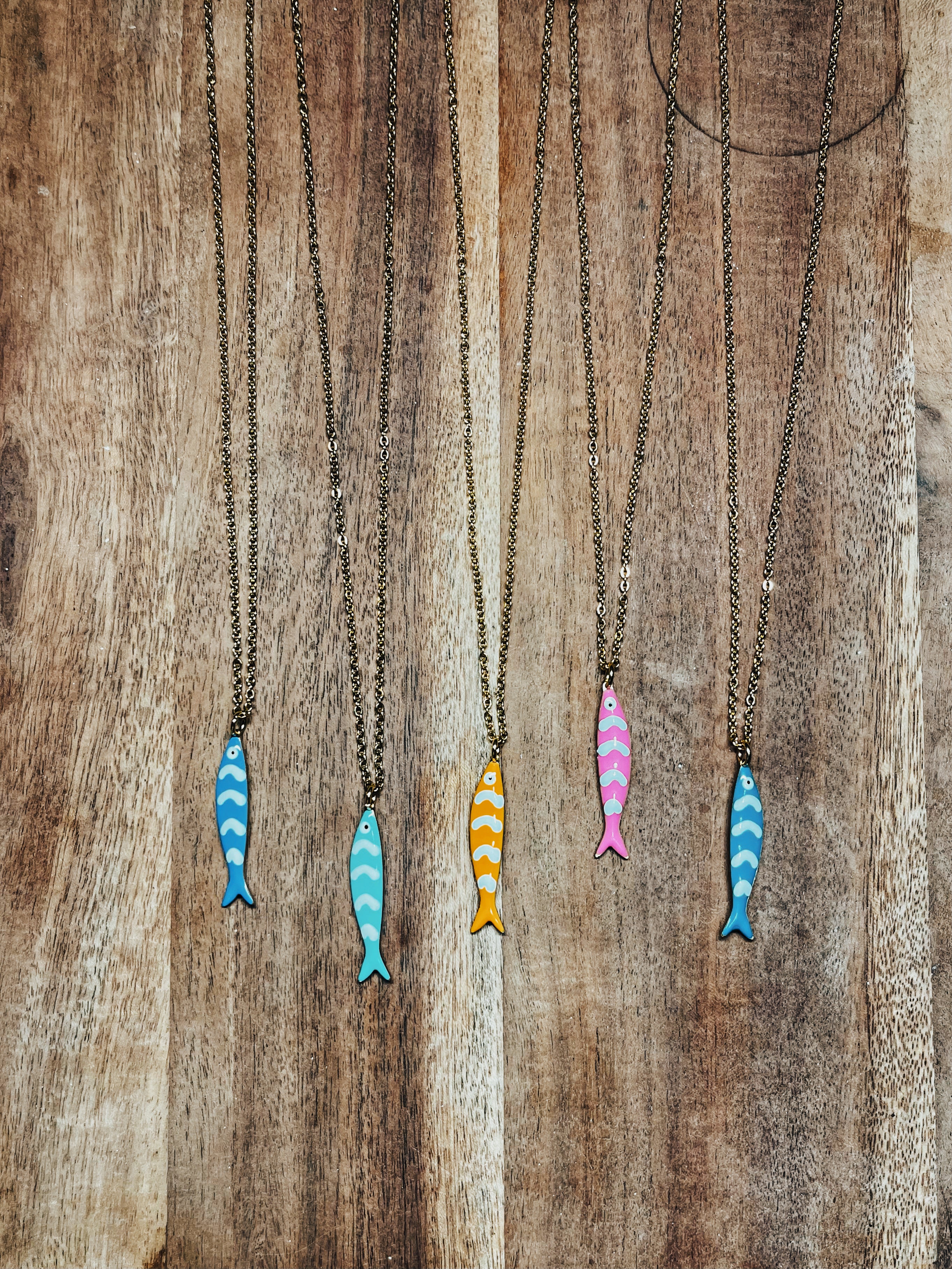 Fish Hooks Necklace