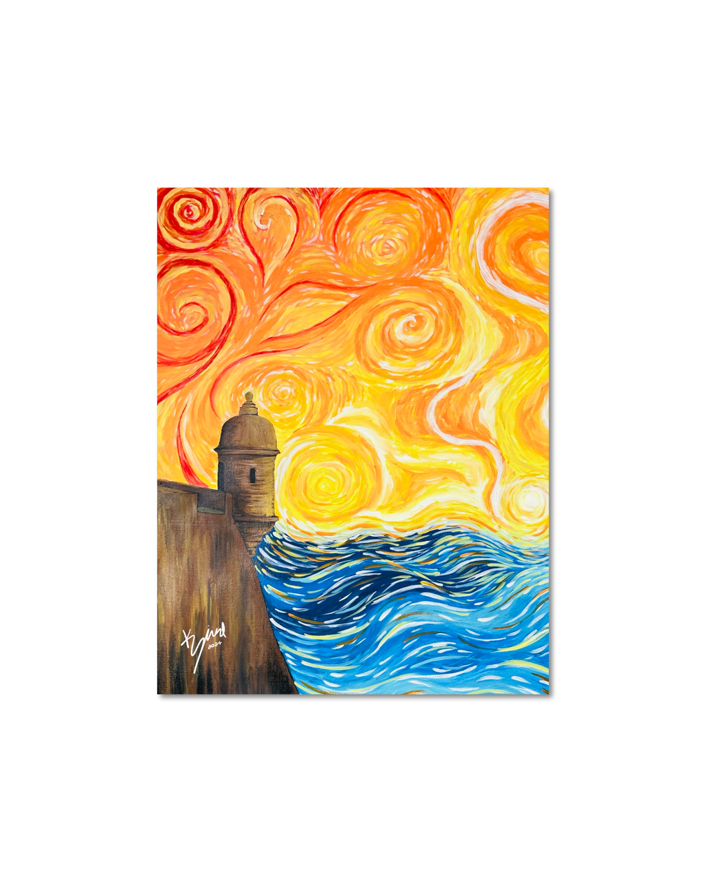 Garita de Van Gogh Postcard