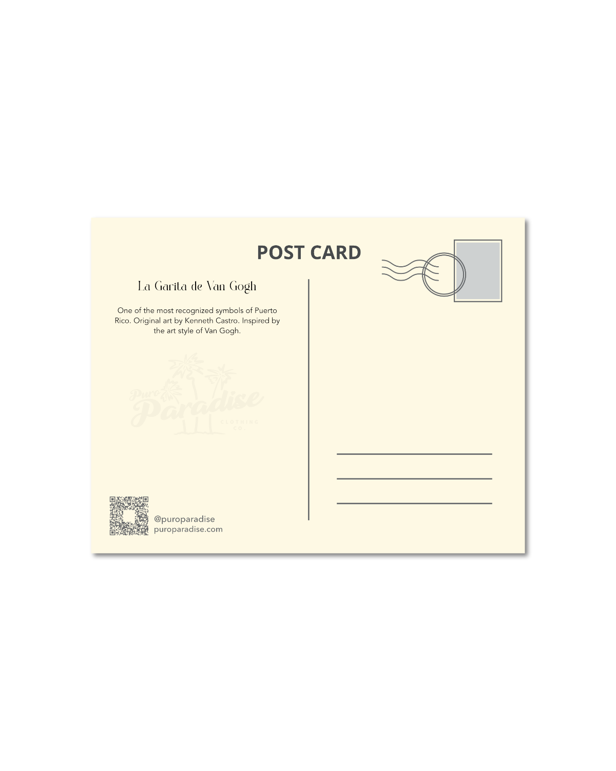 Garita de Van Gogh Postcard