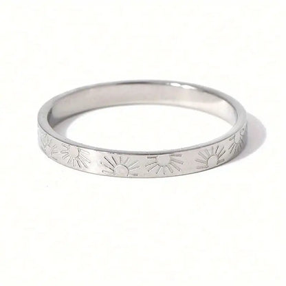 Sun Band Ring