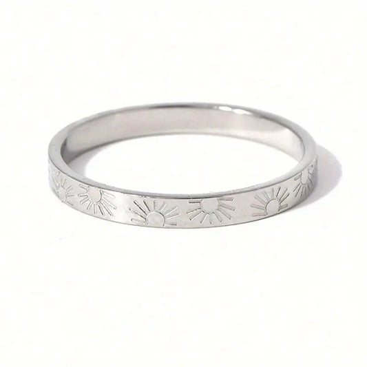 Sun Band Ring