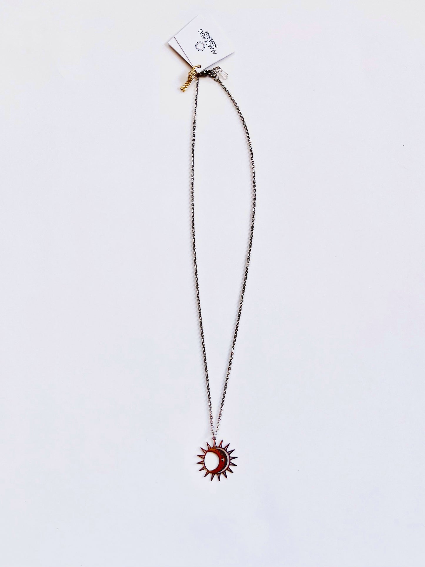 Moon and Sun Necklace