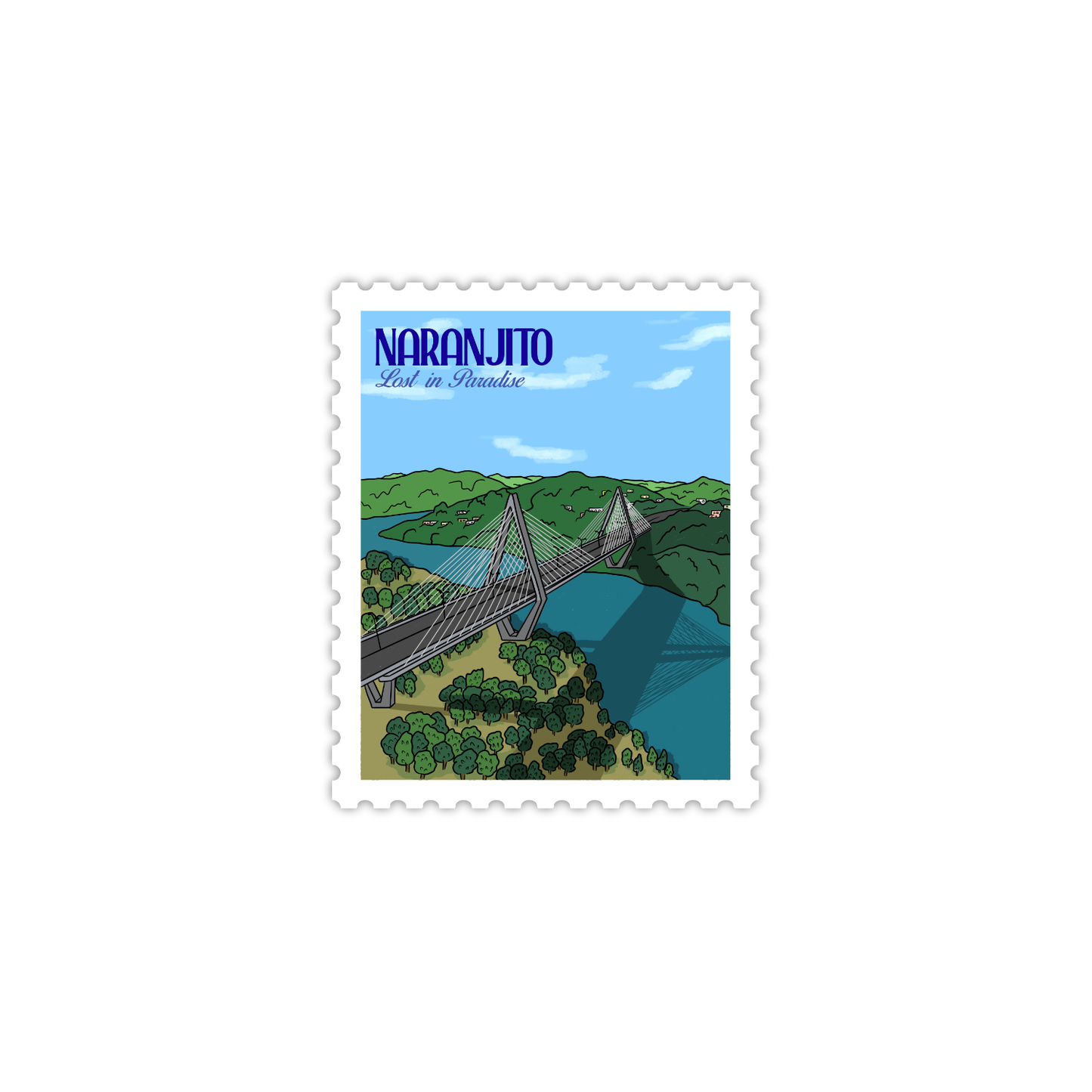 Naranjito Stamp