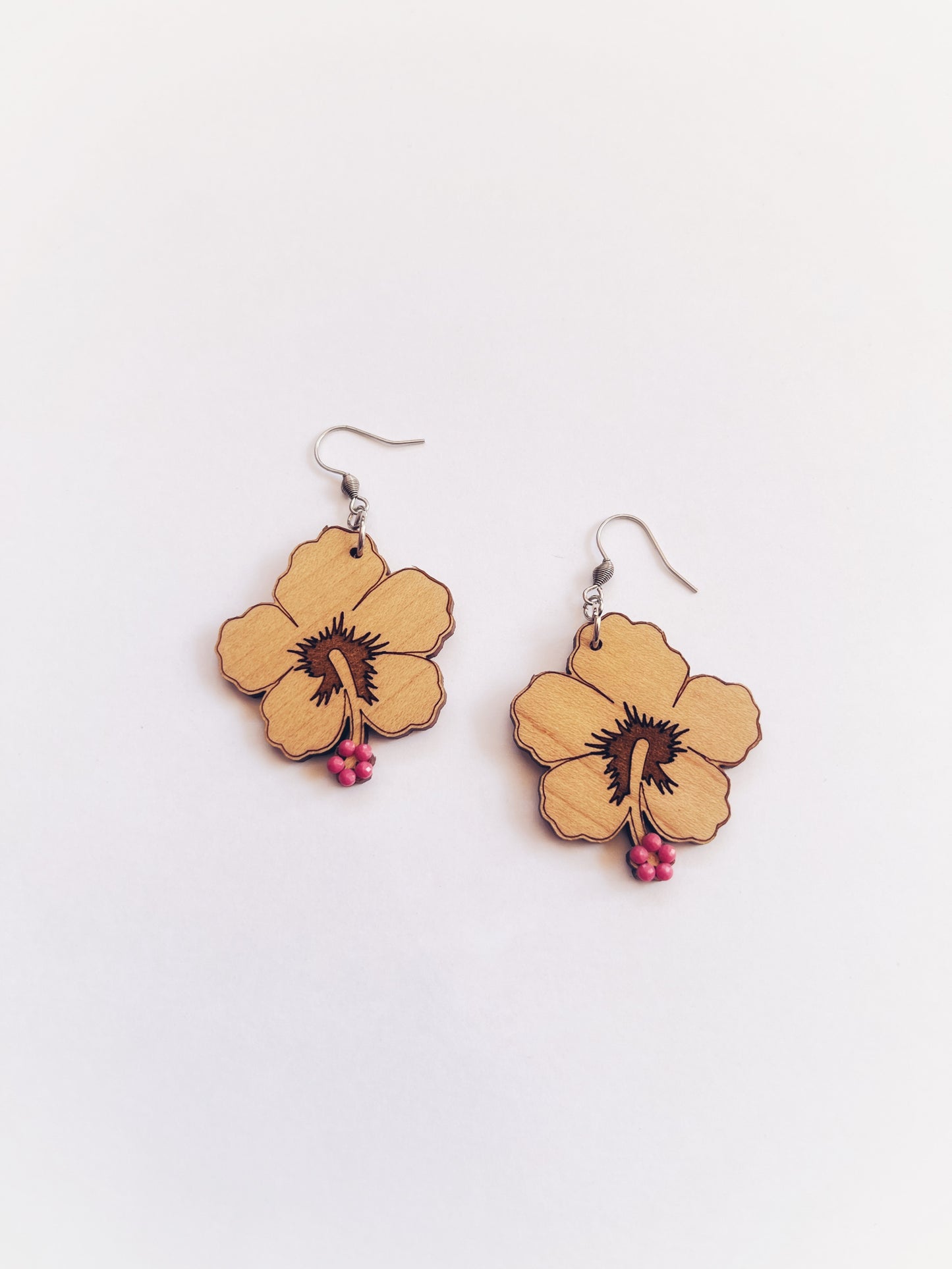 Amapola Wood Earrings