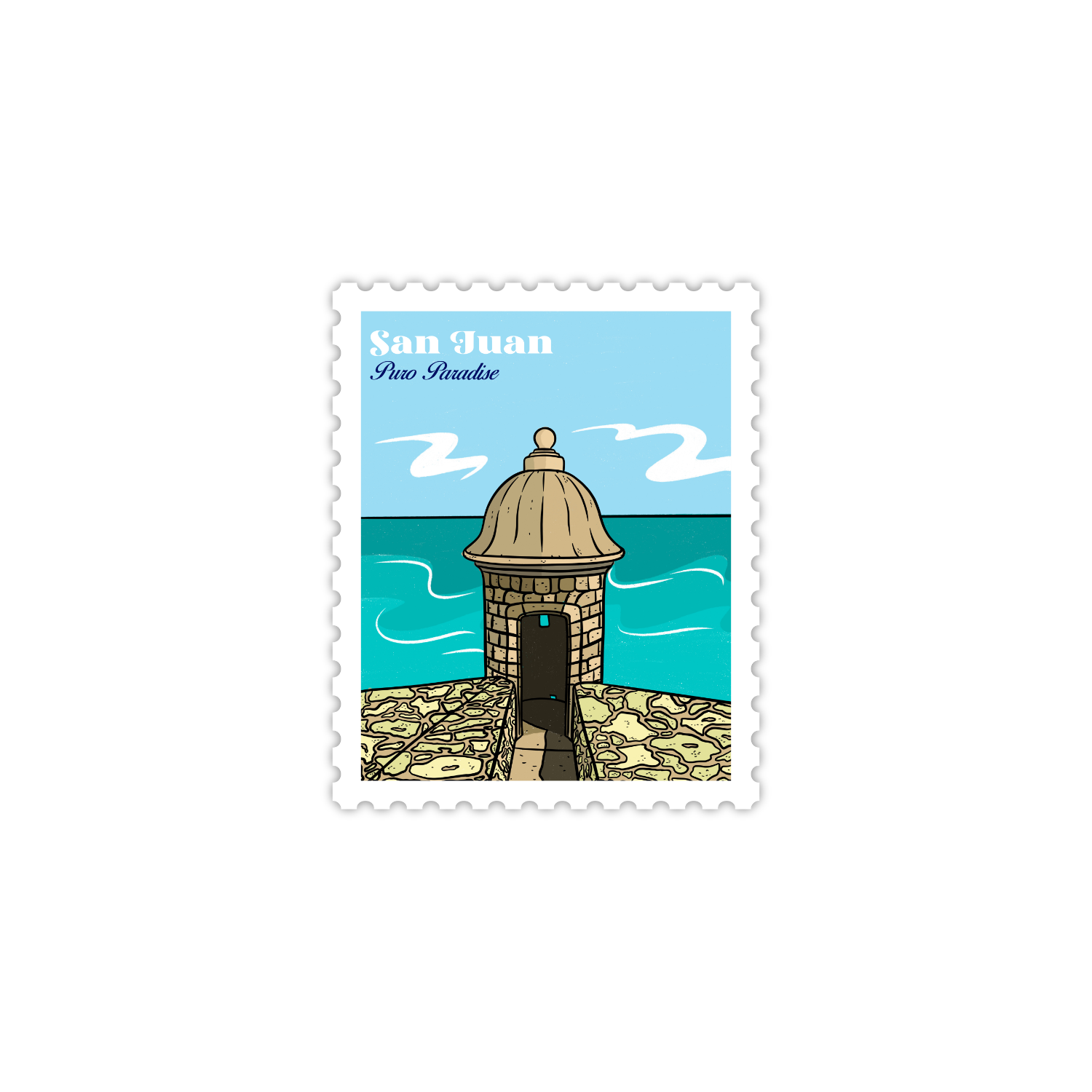 San Juan Stamp