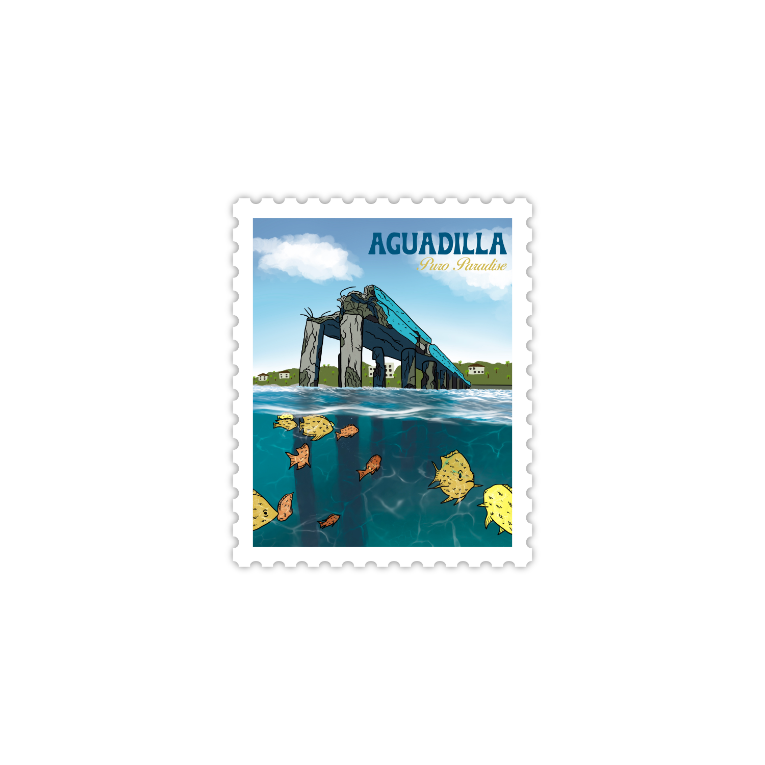 Aguadilla Stamp