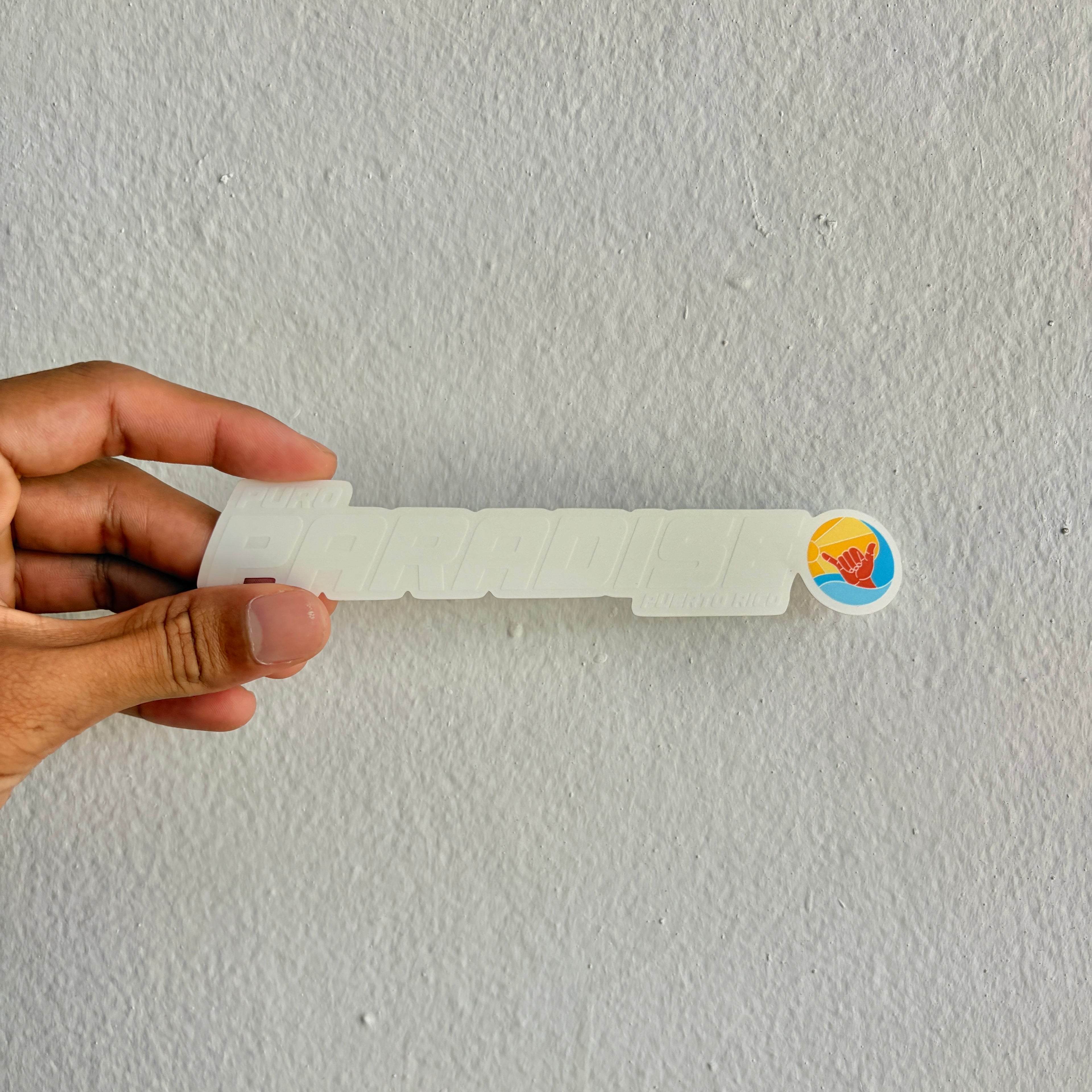 Puro Paradise Racer Sticker