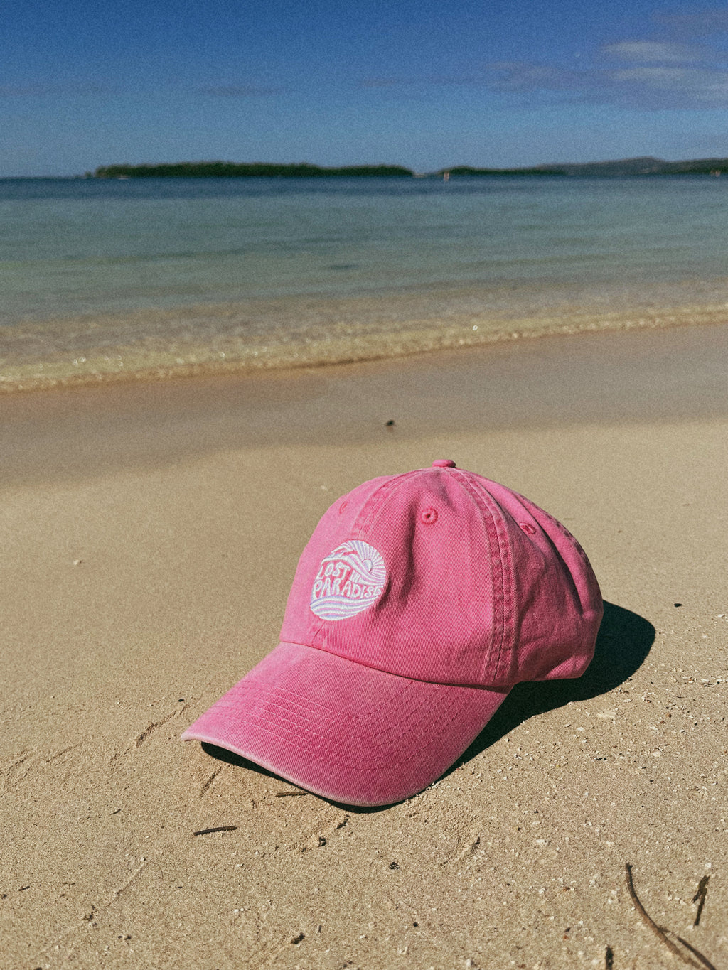Lost in Paradise, Classic, Puro Paradise, Puerto Rico, dad hat, clothing, pink, hat