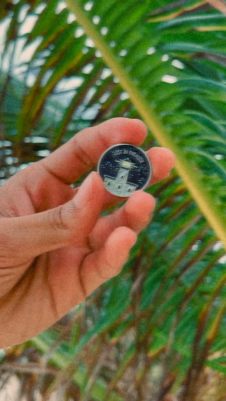 Lighthouse, Far, Puro Paradise, lapel pin, metal pin, pin
