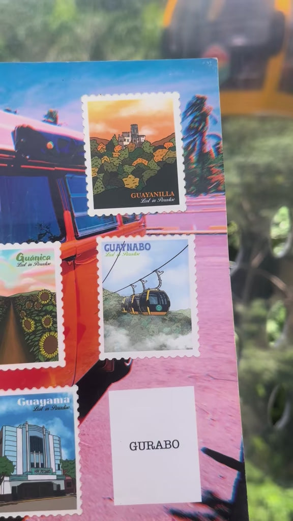 Stamp book and stamps 