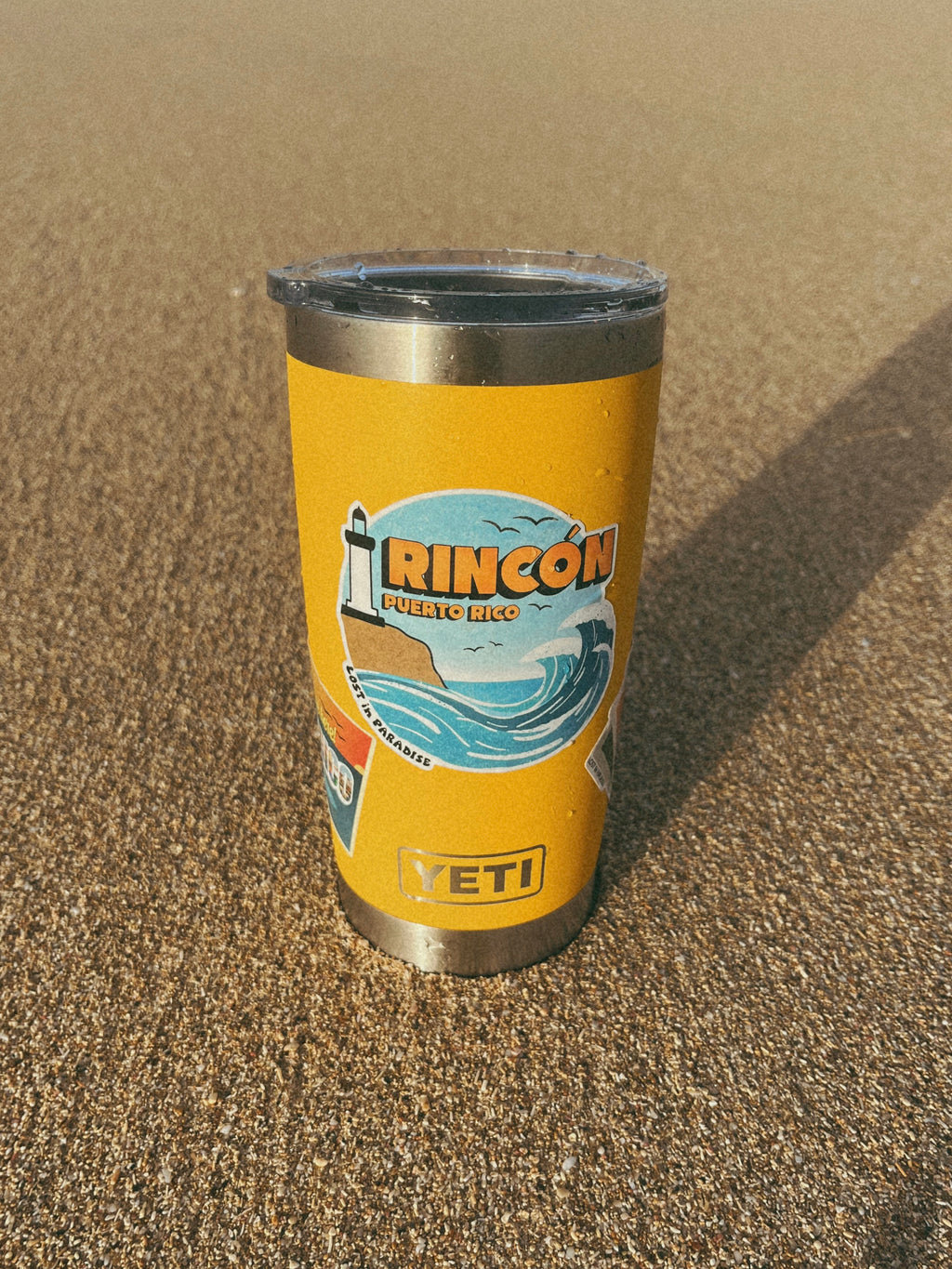 Sticker, puerto rico, rincon, faro, lighthouse, puro paradise, Puerto premium, waterproof, weatherproof, yeti