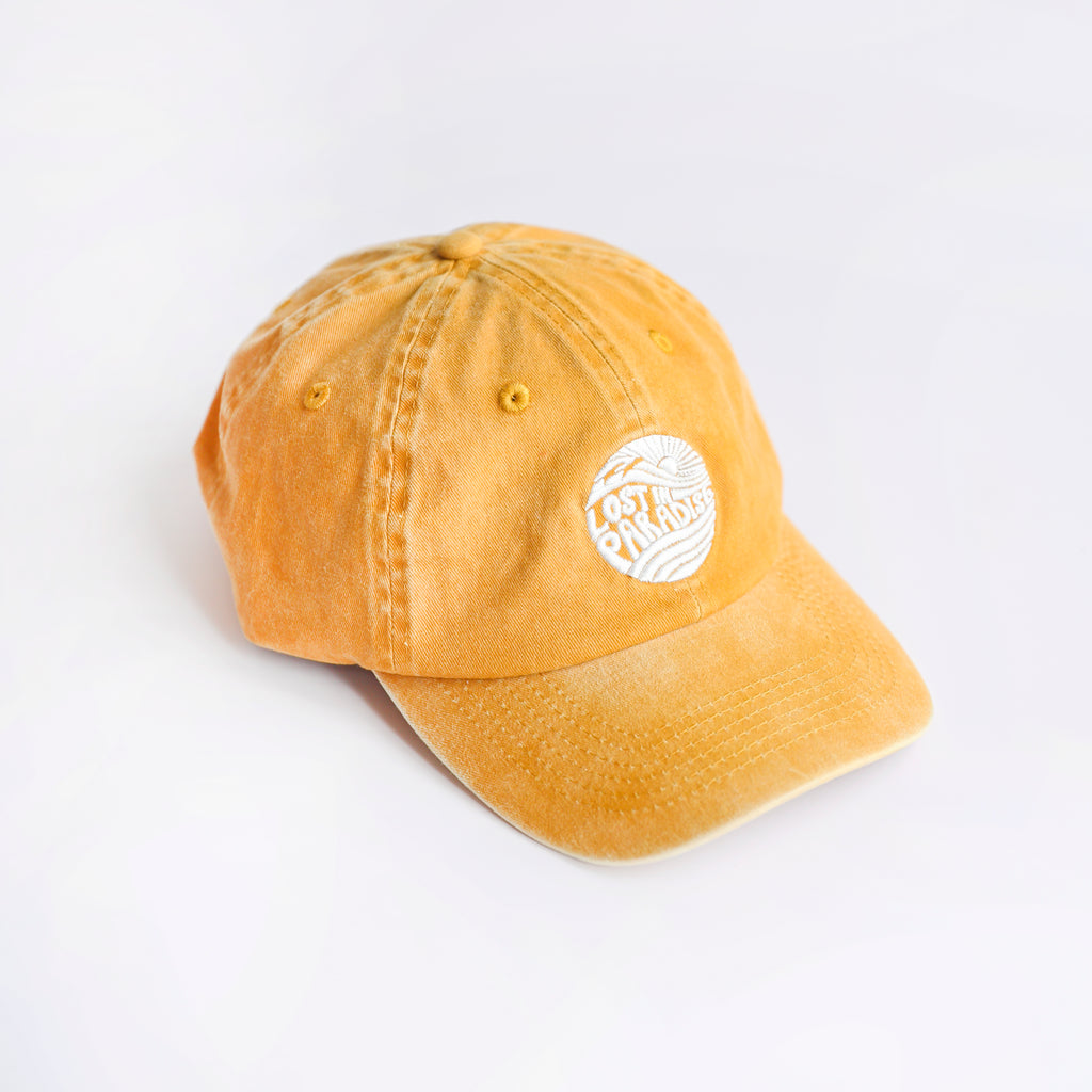 Lost in Paradise, Classic, Puro Paradise, Puerto Rico, dad hat, clothing, yellow, hat