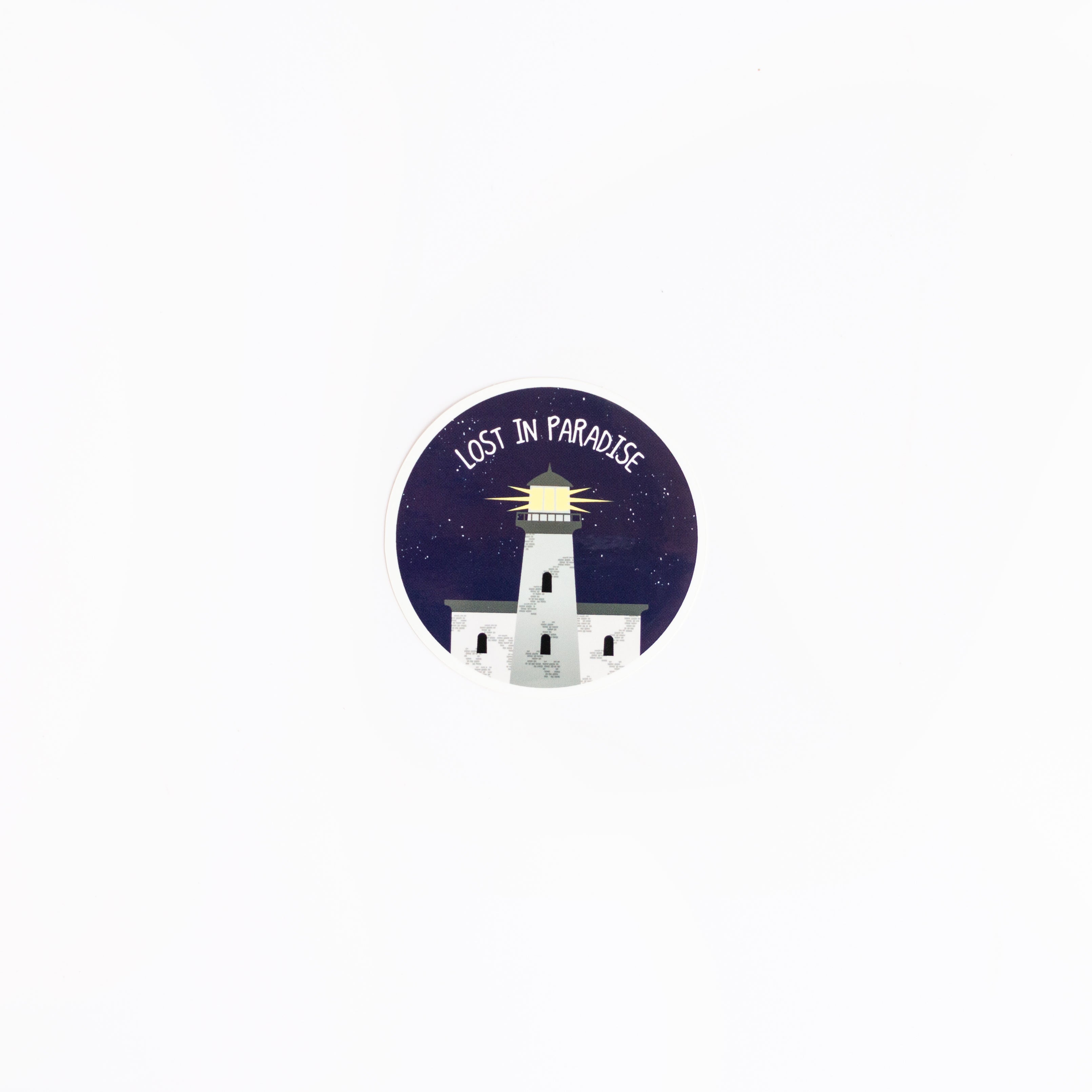 Puerto Rico, lighthouse, faro, sticker,, puro paradise, premium, waterproof, weatherproof,