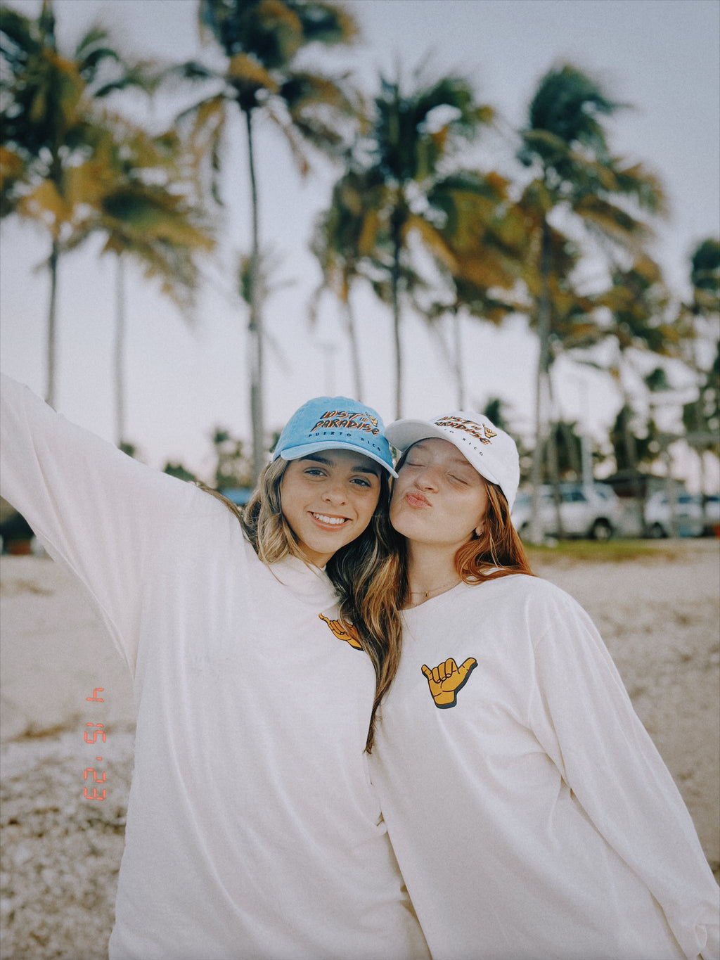 Lost in Paradise, Classic, Puro Paradise, Puerto Rico, dad hat, clothing, blue, hat, Shaka hand